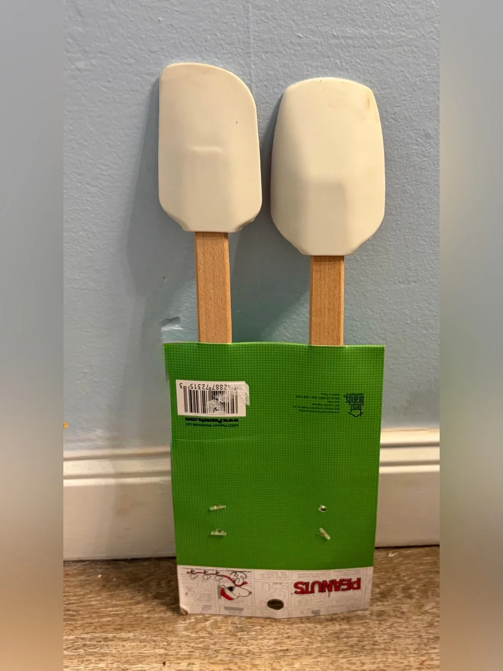 Peanuts Christmas Snoopy Silicone Spatula Set Brand New